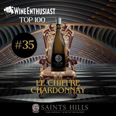 Uspjeh vinarije Saints Hills: ‘Le Chiffre’ među top 100 vina prema Wine Enthusiastu 2023.